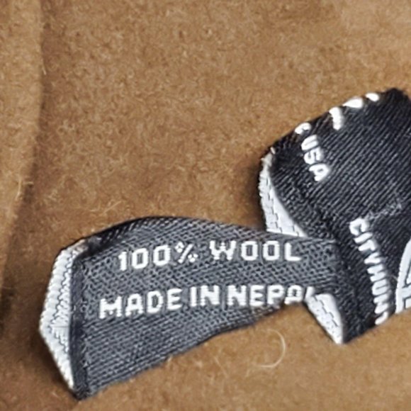 Wool Hat Reindeer Design One Size Brown - Picture 5 of 5